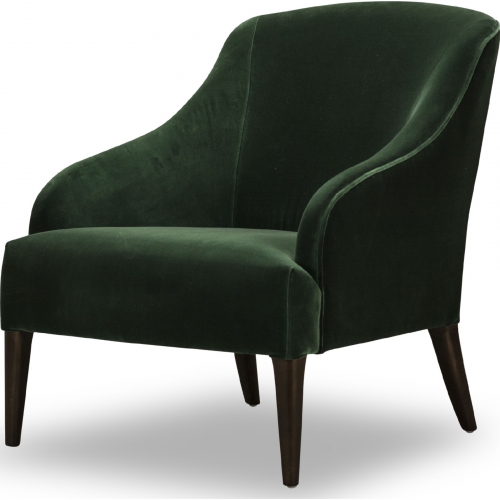 Tessa Accent Chair in Luxe Green